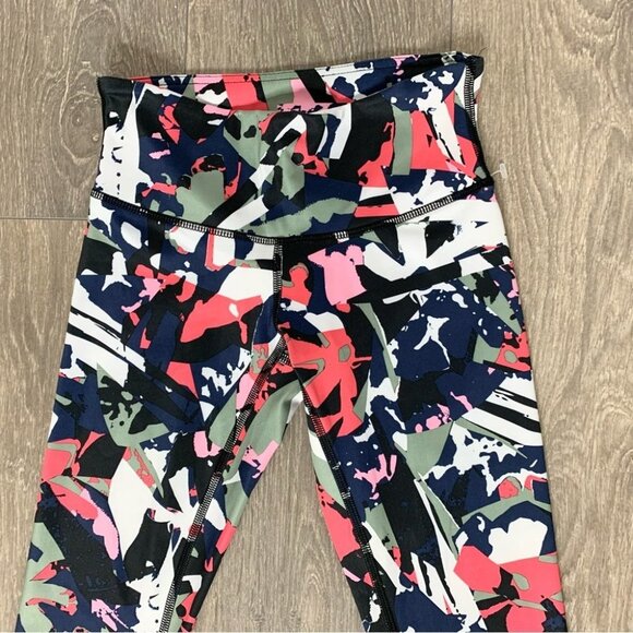 Lululemon Wunder Under Pant III Full On Luxtreme Pop Cut Boom Juice Multi Size 2 - Picture 7 of 13